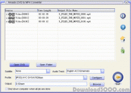 Amadis DVD to iPod/3GP/MP4/AVI Converter screenshot